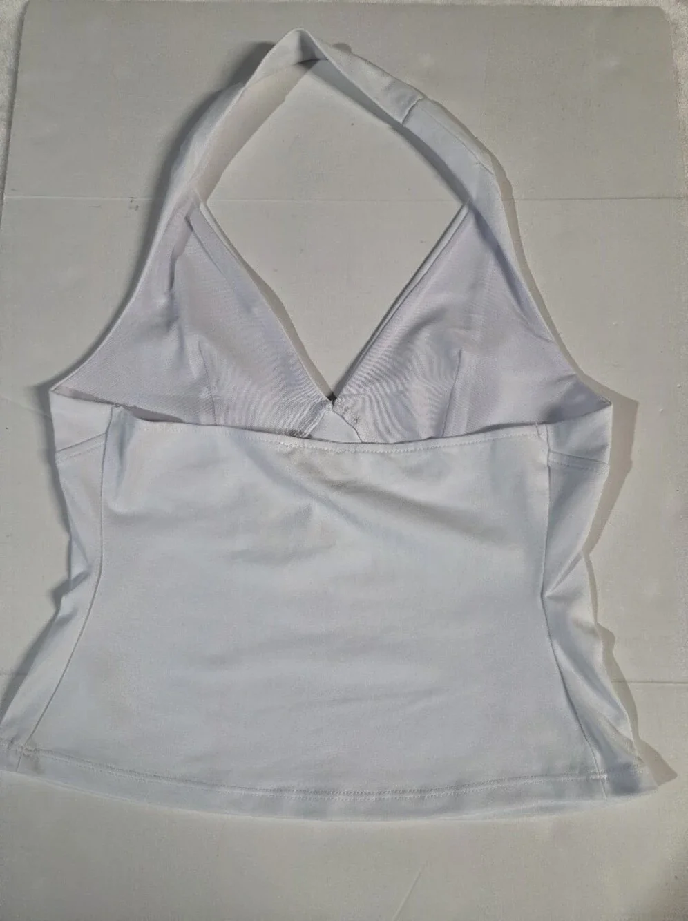 Free People White Halter Camisole Tank